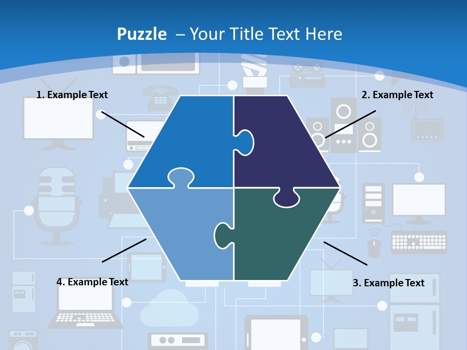 Condition House Electricity PowerPoint Template