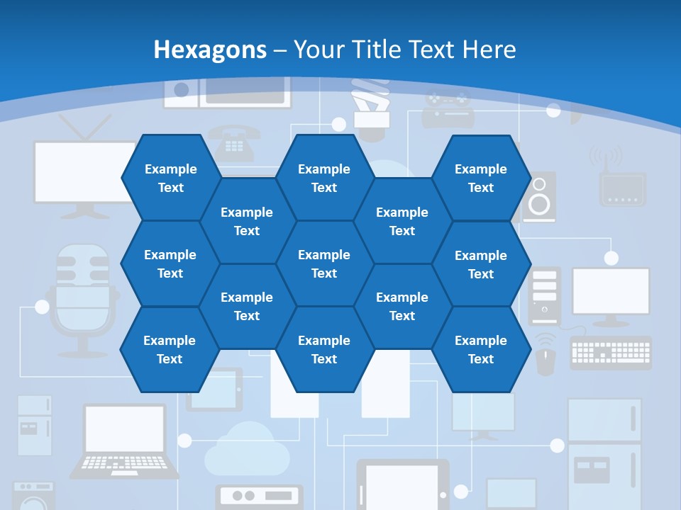 Condition House Electricity PowerPoint Template