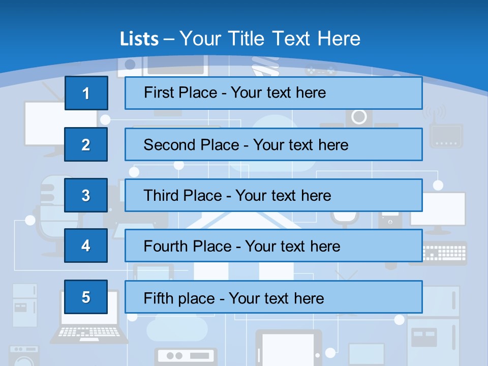 Condition House Electricity PowerPoint Template