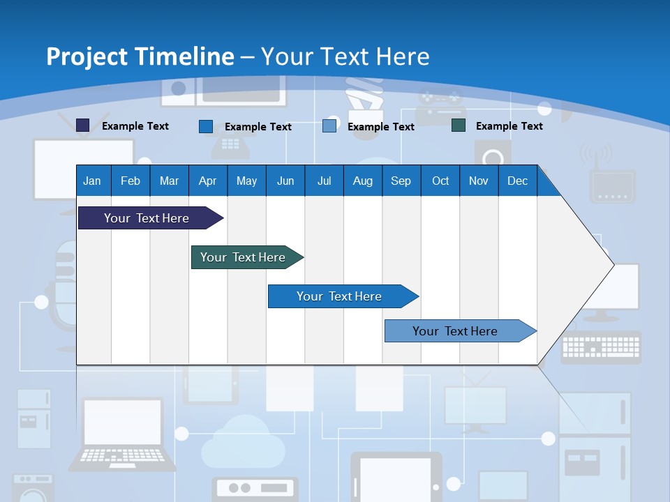 Condition House Electricity PowerPoint Template