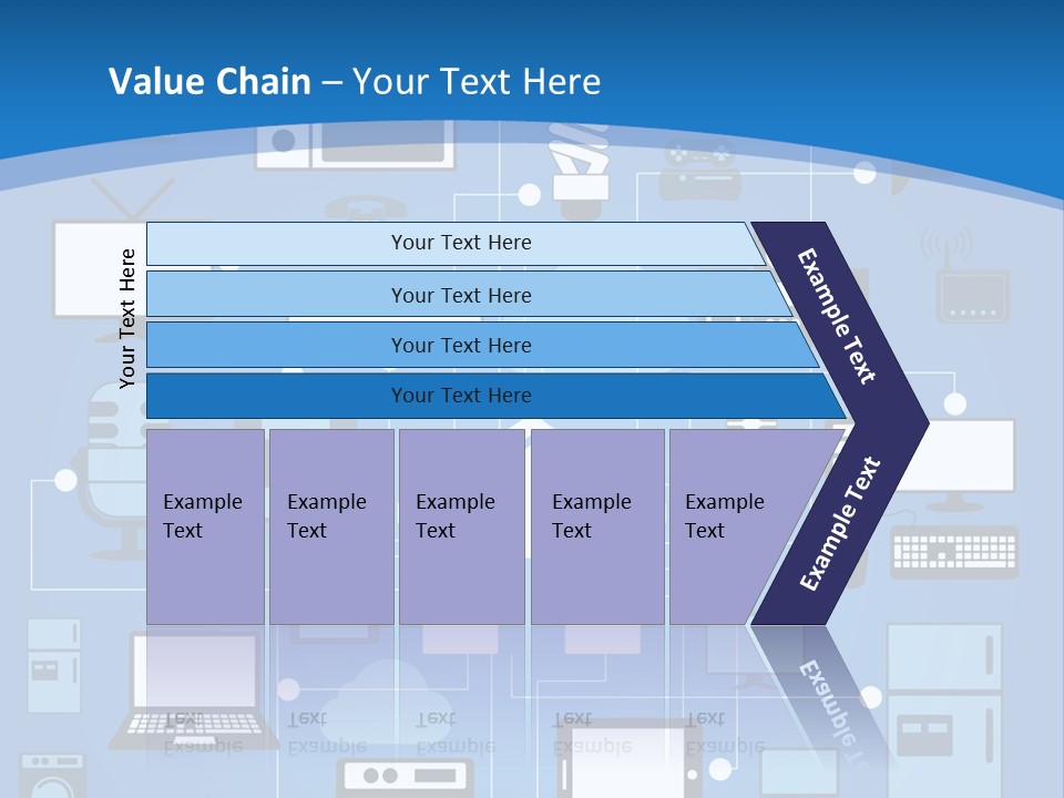 Condition House Electricity PowerPoint Template