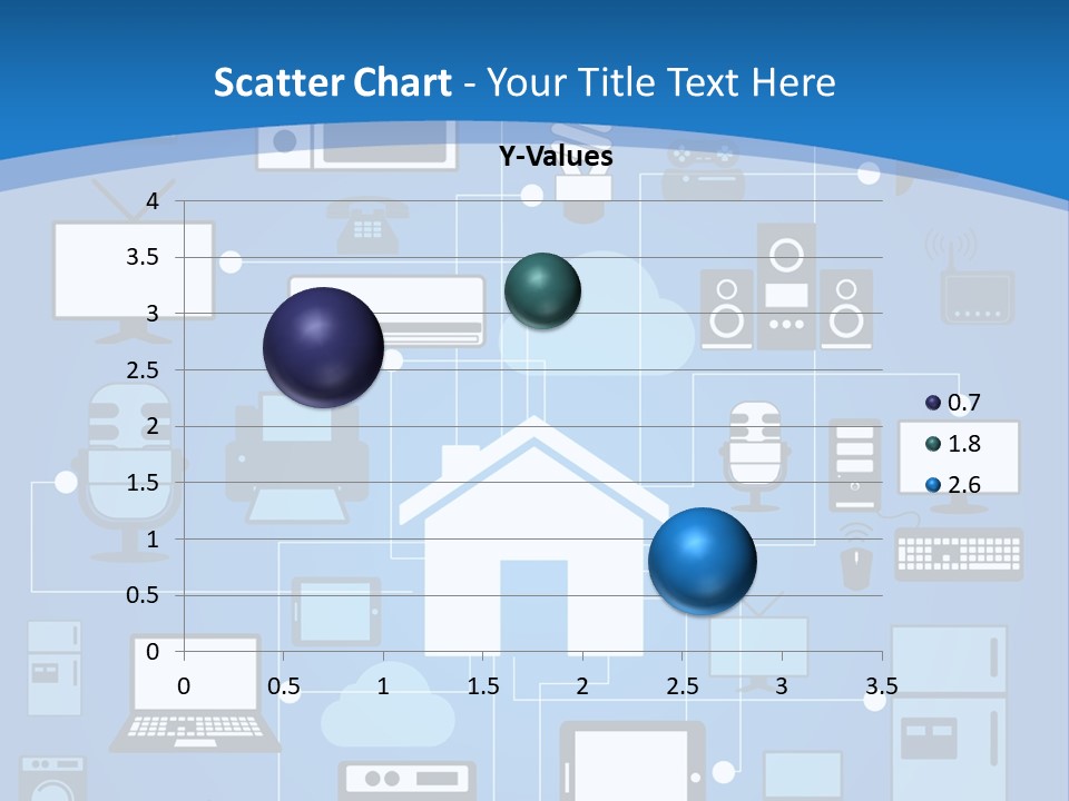 Condition House Electricity PowerPoint Template