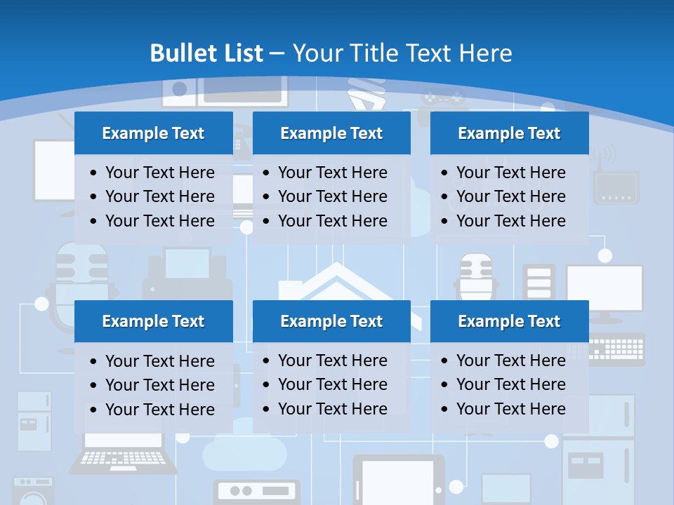 Condition House Electricity PowerPoint Template