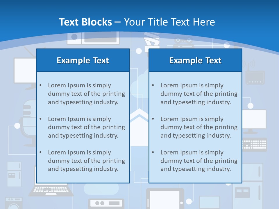 Condition House Electricity PowerPoint Template