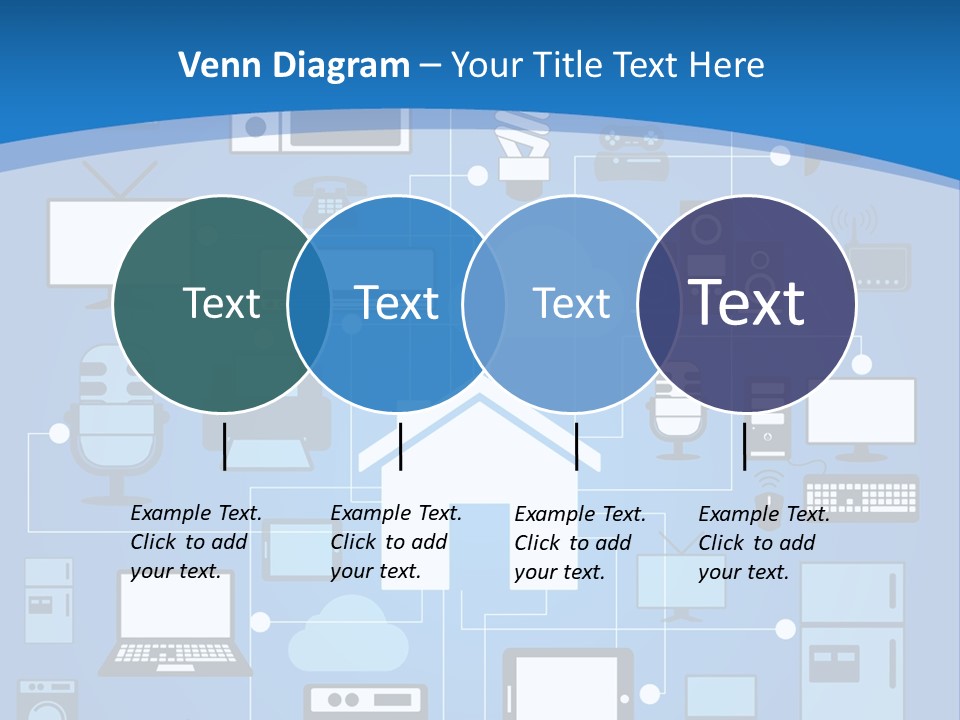 Condition House Electricity PowerPoint Template