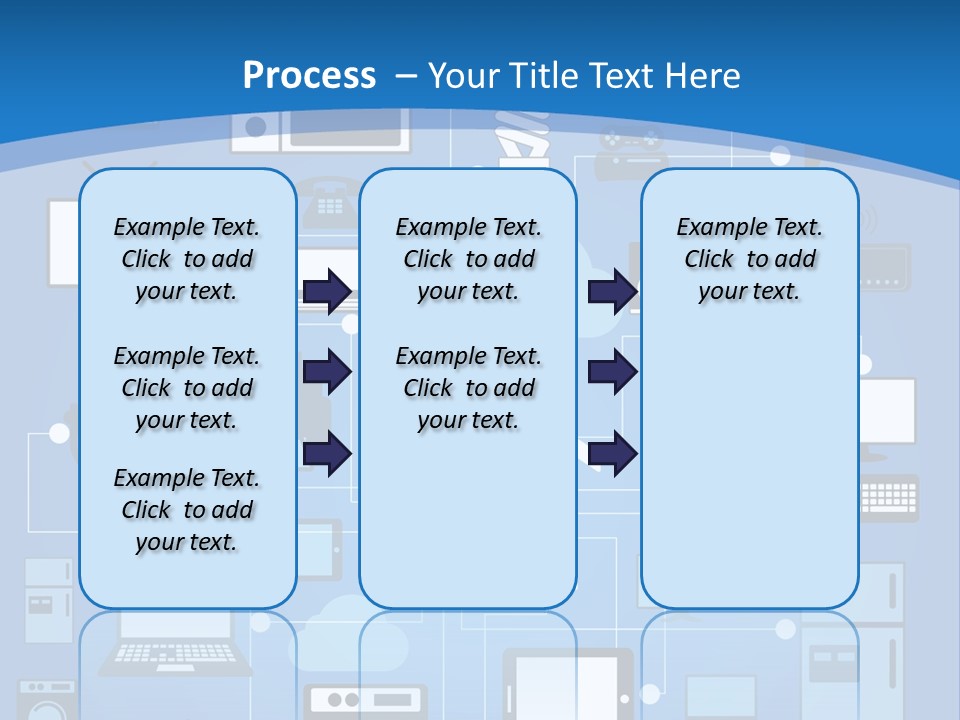 Condition House Electricity PowerPoint Template