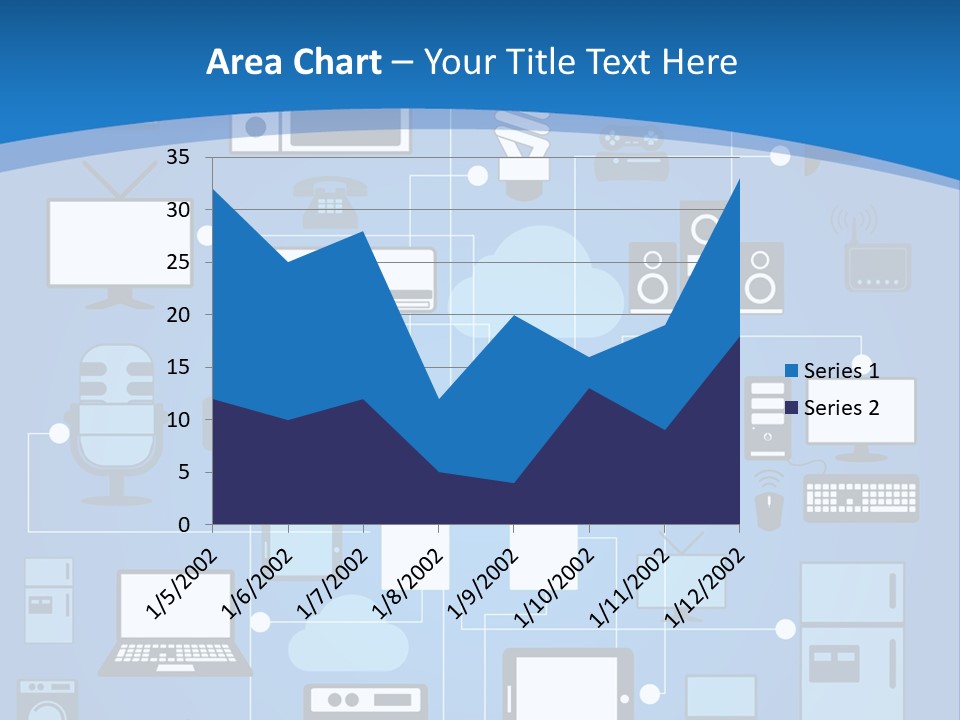 Condition House Electricity PowerPoint Template