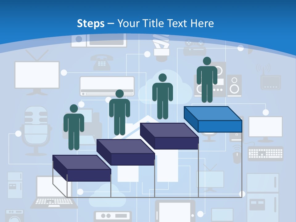 Condition House Electricity PowerPoint Template