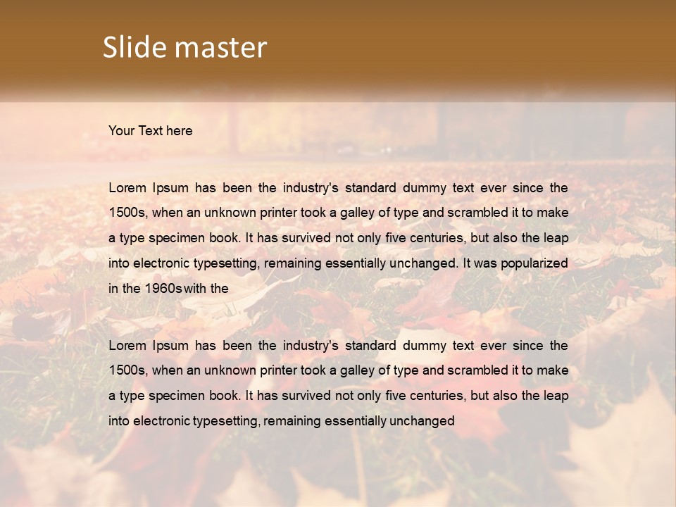 Energy Power Cold PowerPoint Template