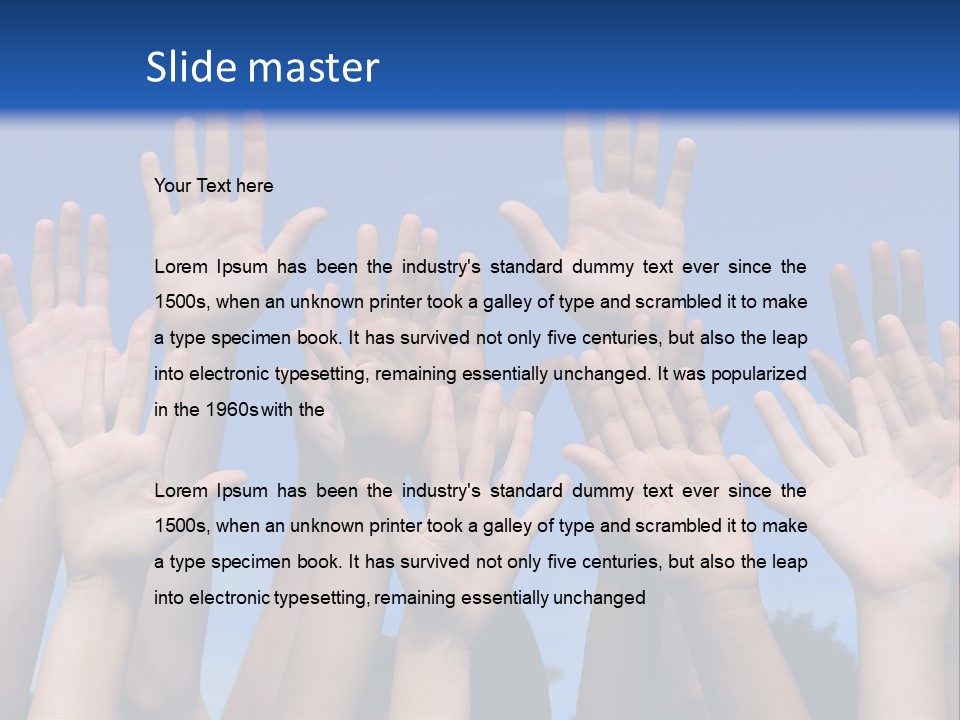 System Air Cool PowerPoint Template