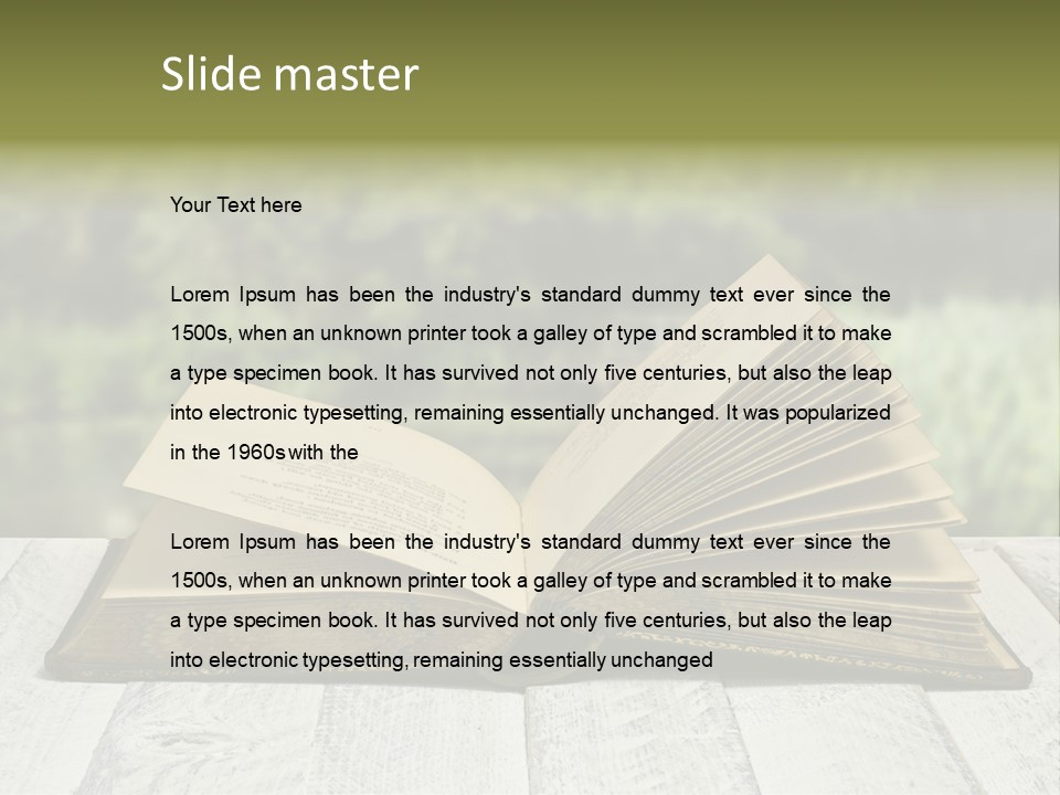 Temperature System Remote PowerPoint Template