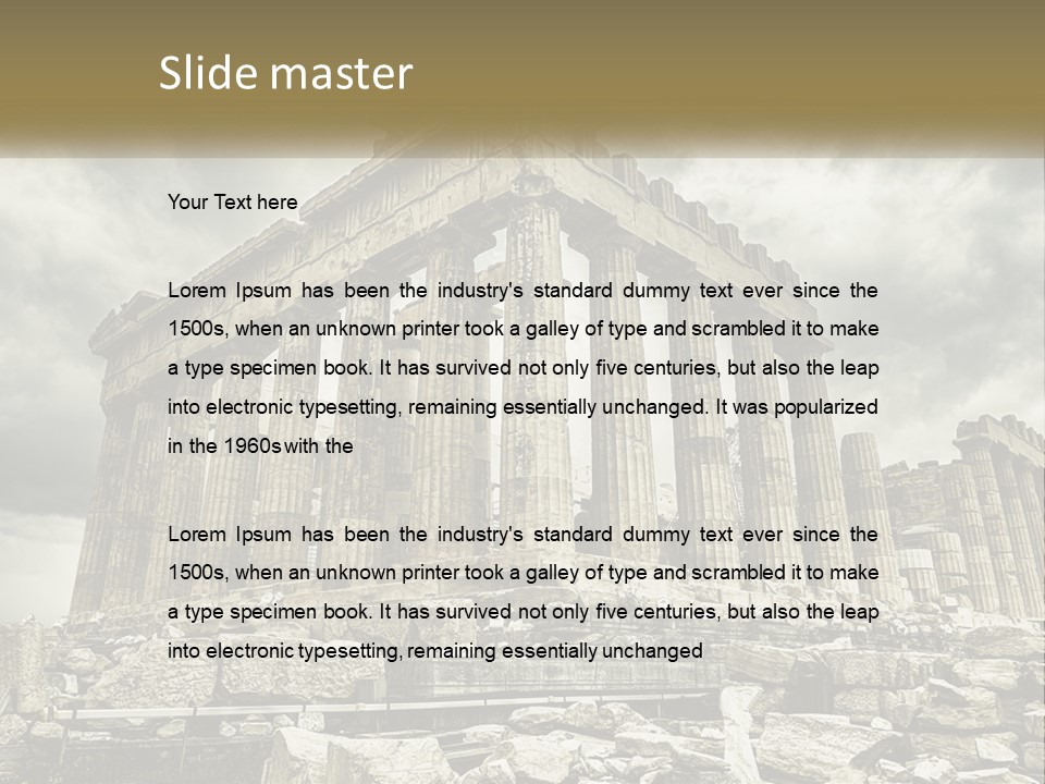 Switch Supply Remote PowerPoint Template
