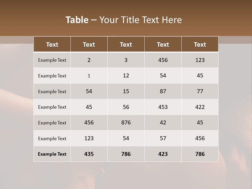 Part Cold Power PowerPoint Template