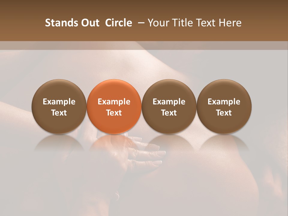 Part Cold Power PowerPoint Template