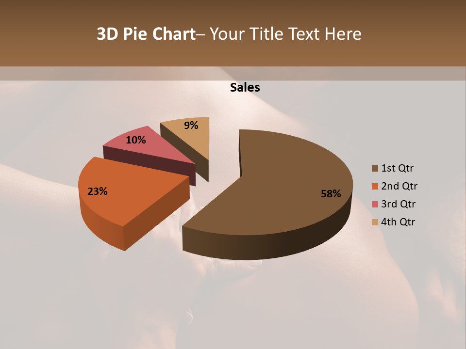 Part Cold Power PowerPoint Template