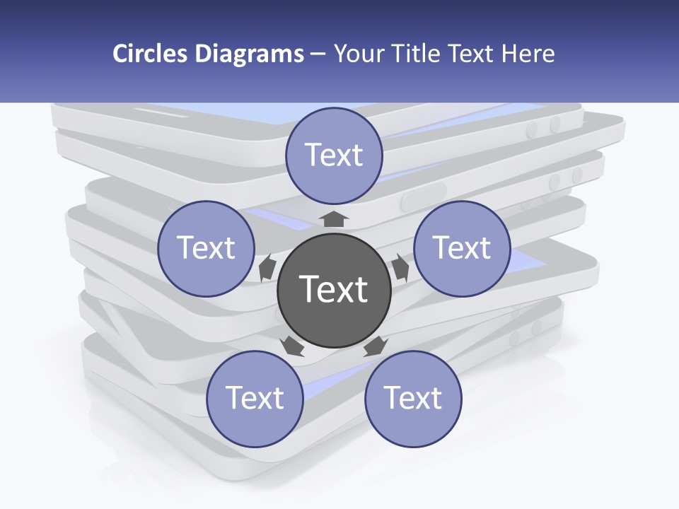 Cooling Climate Electricity PowerPoint Template