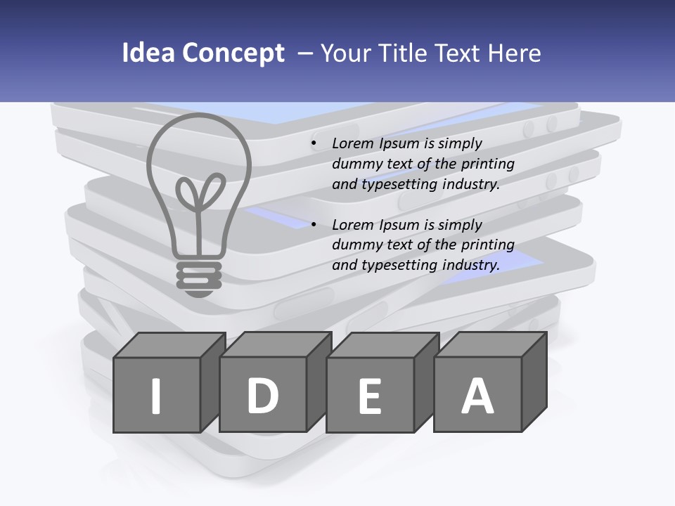 Cooling Climate Electricity PowerPoint Template