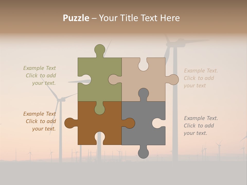 Electric Supply Heat PowerPoint Template