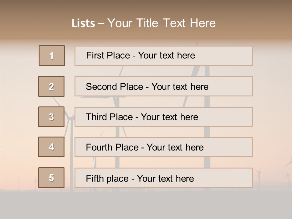 Electric Supply Heat PowerPoint Template