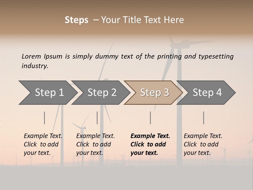 Electric Supply Heat PowerPoint Template