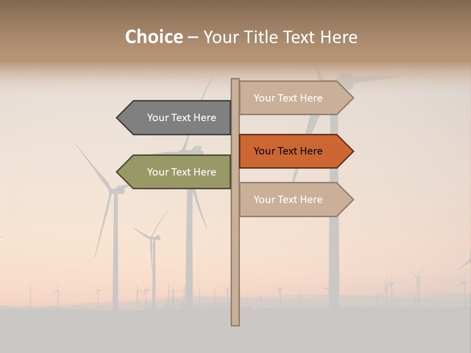 Electric Supply Heat PowerPoint Template
