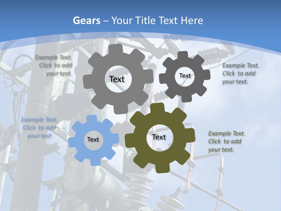Condition Industry Electricity PowerPoint Template
