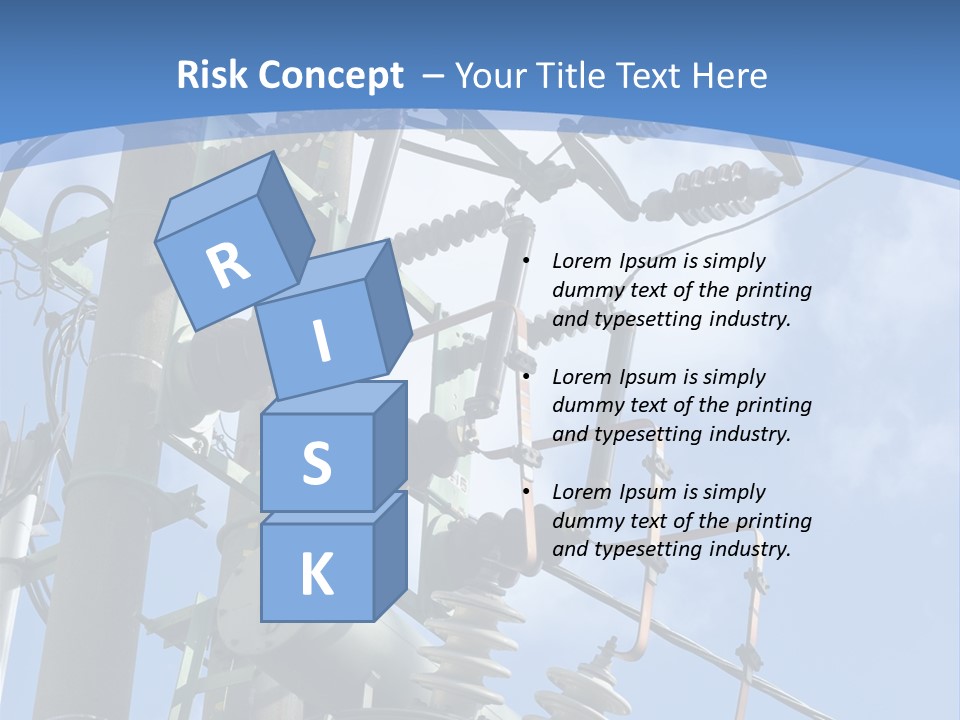 Condition Industry Electricity PowerPoint Template