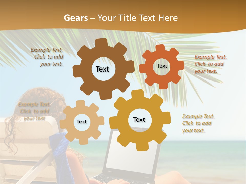 Cooling Energy Part PowerPoint Template