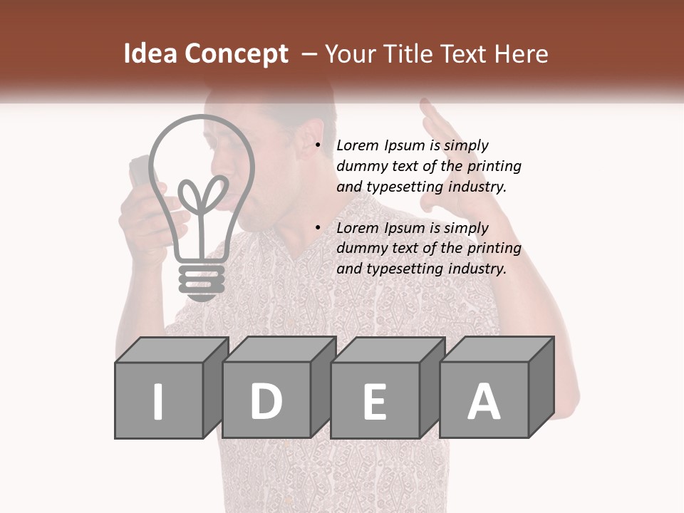 Home Remote System PowerPoint Template