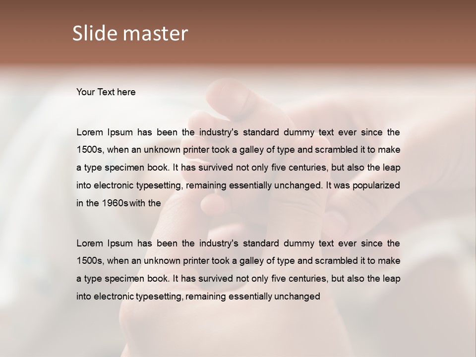 Equipment Home System PowerPoint Template