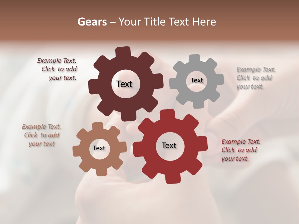 Equipment Home System PowerPoint Template