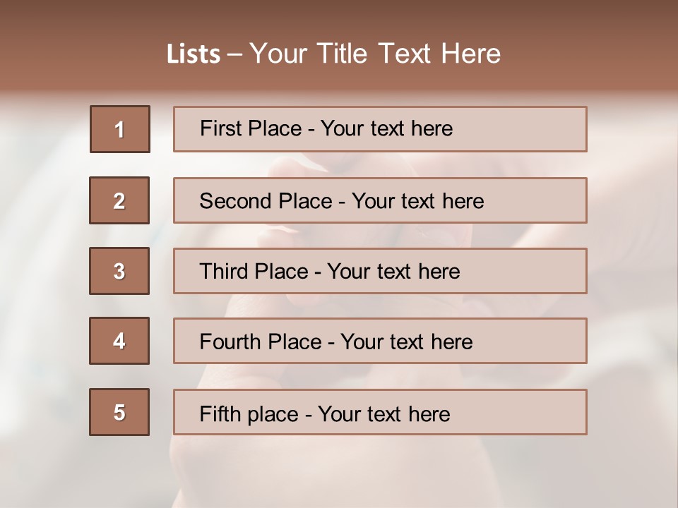 Equipment Home System PowerPoint Template