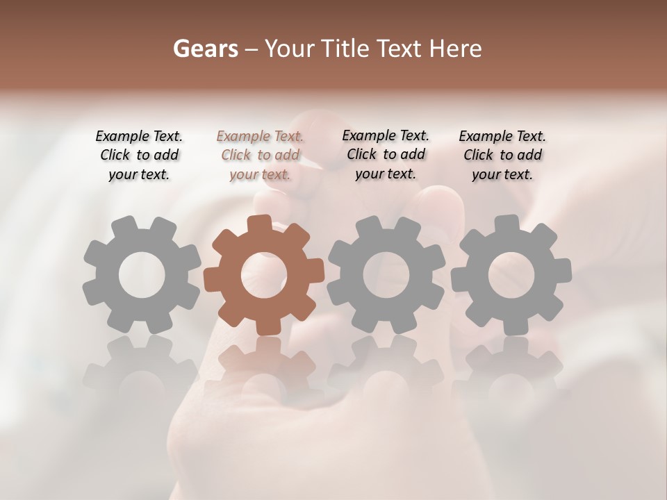 Equipment Home System PowerPoint Template