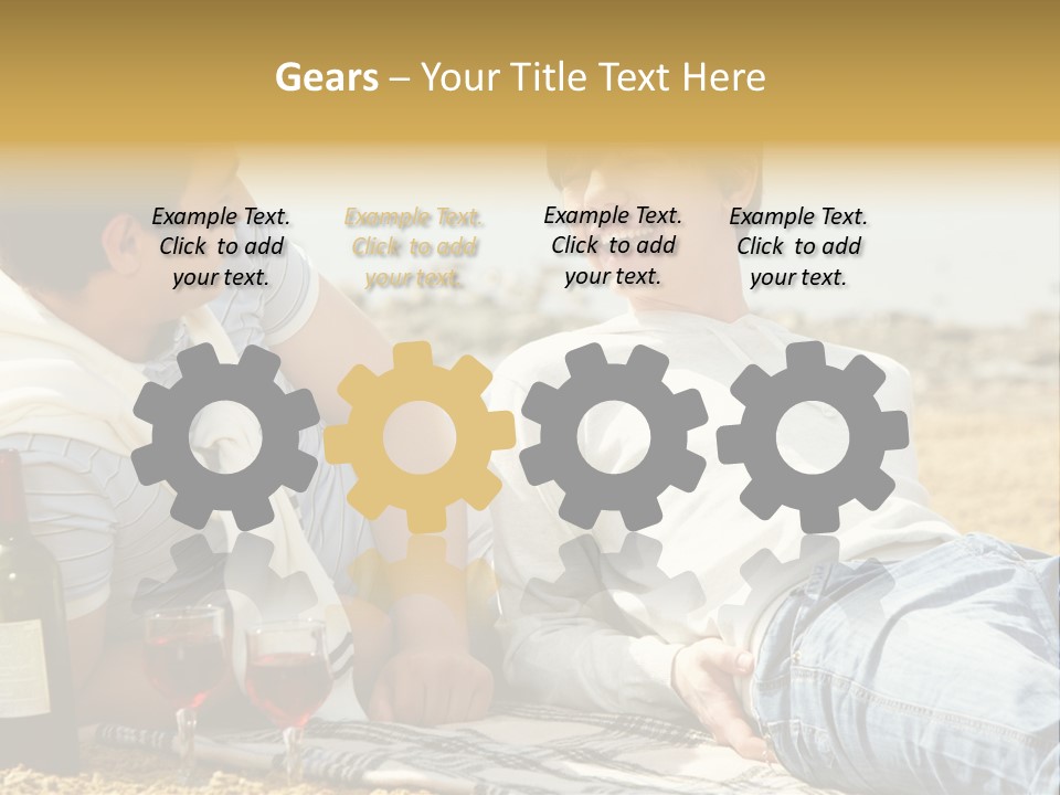 Cooling Unit House PowerPoint Template