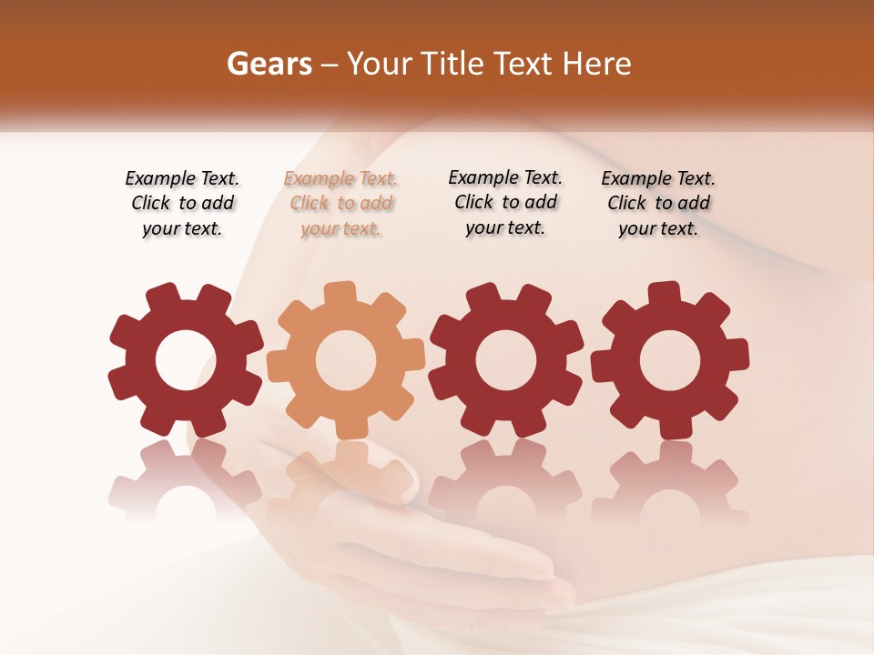 Ventilation Cool White PowerPoint Template