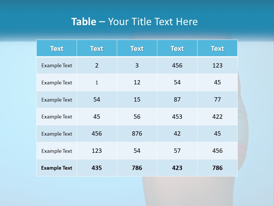 Cool Air Industry PowerPoint Template