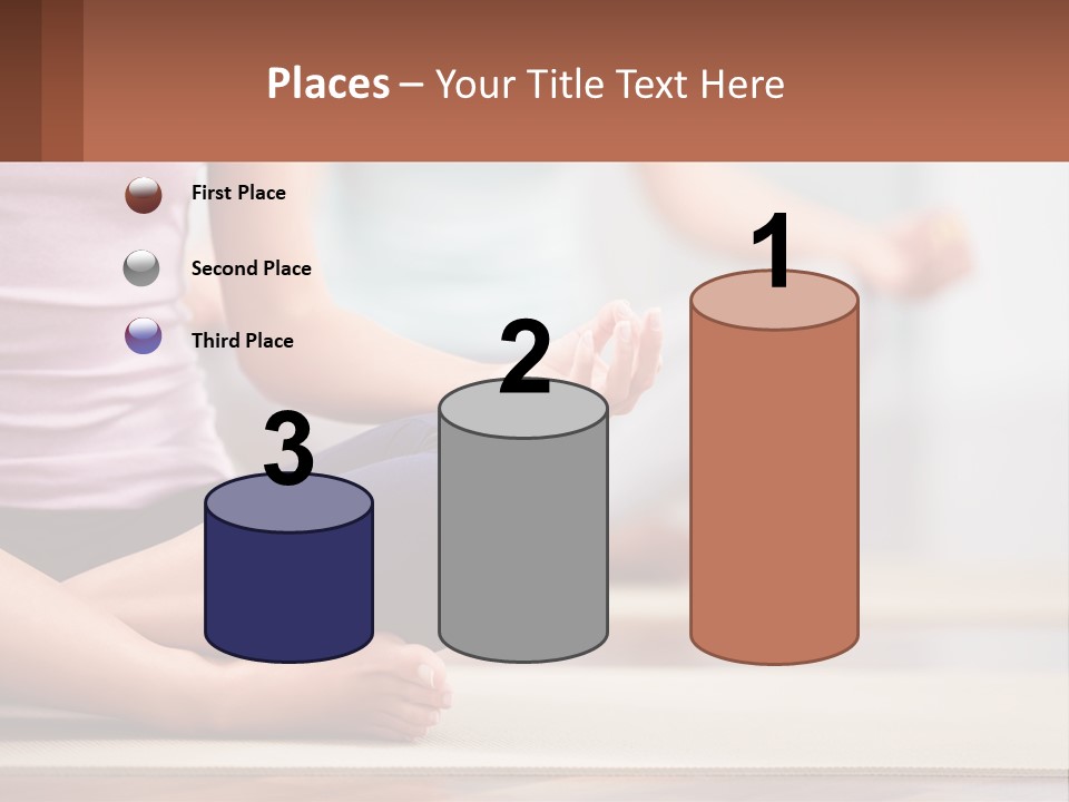 White Air Cool PowerPoint Template