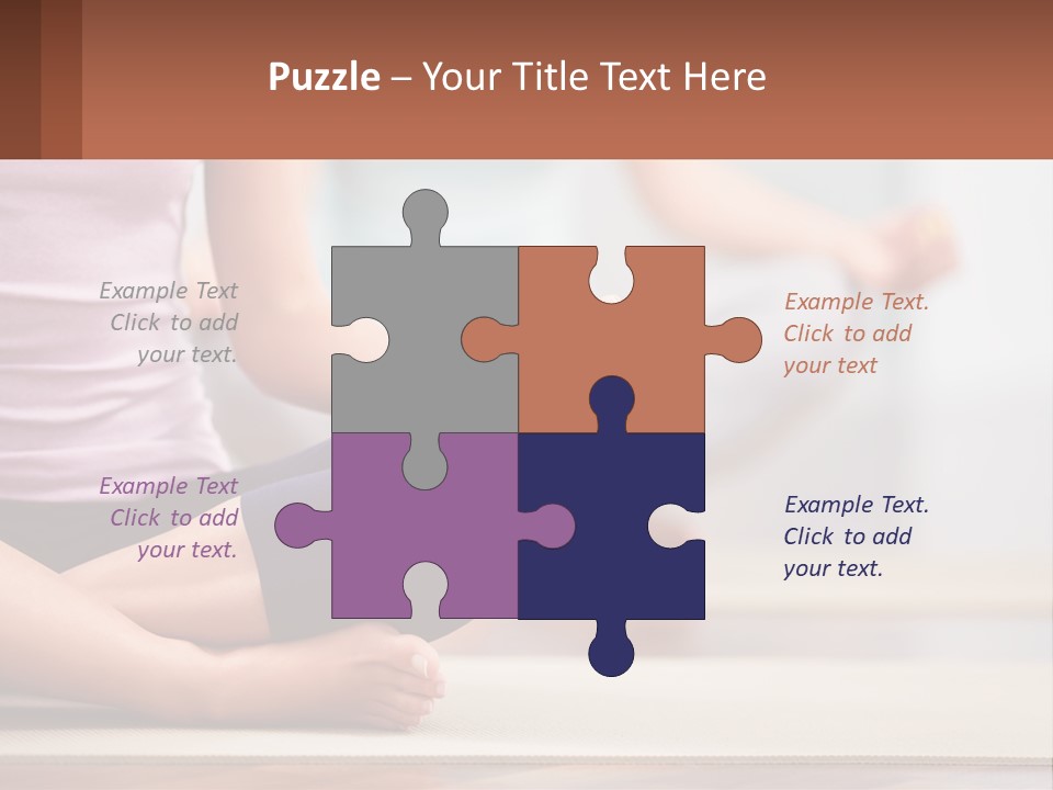 White Air Cool PowerPoint Template