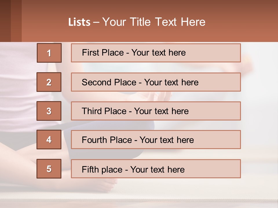 White Air Cool PowerPoint Template