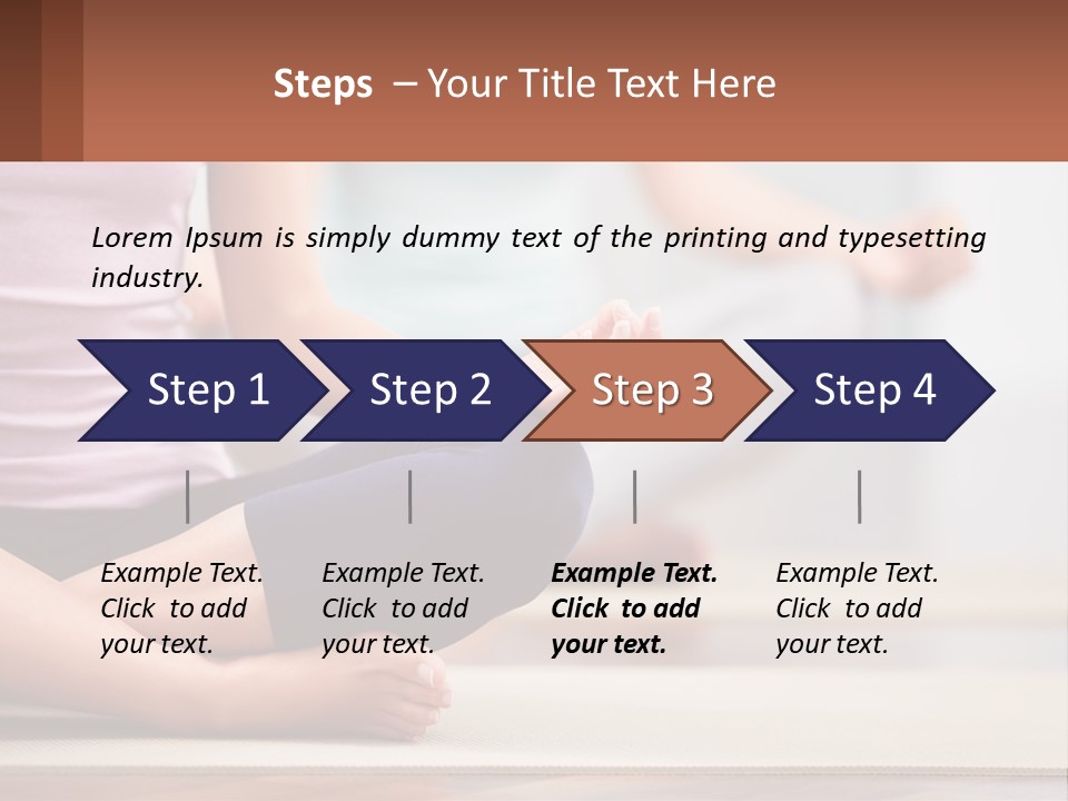 White Air Cool PowerPoint Template
