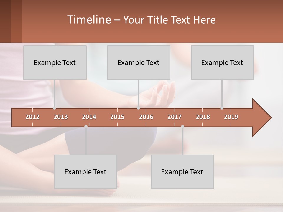 White Air Cool PowerPoint Template