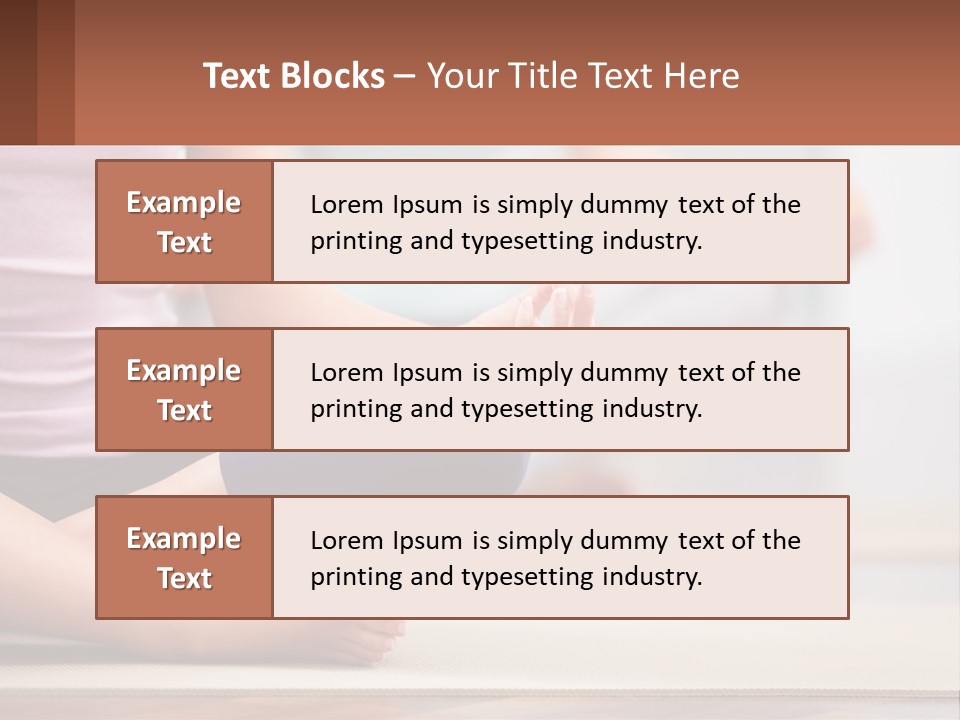 White Air Cool PowerPoint Template