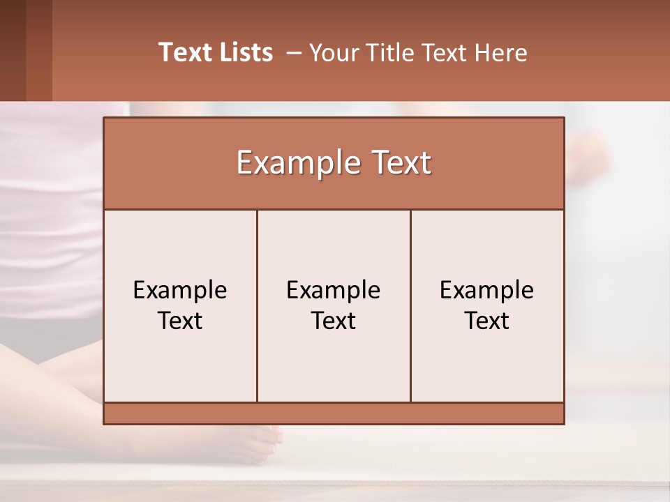 White Air Cool PowerPoint Template