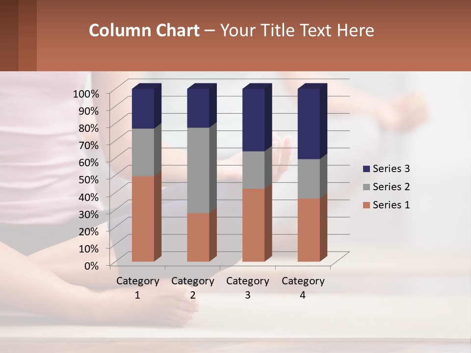White Air Cool PowerPoint Template
