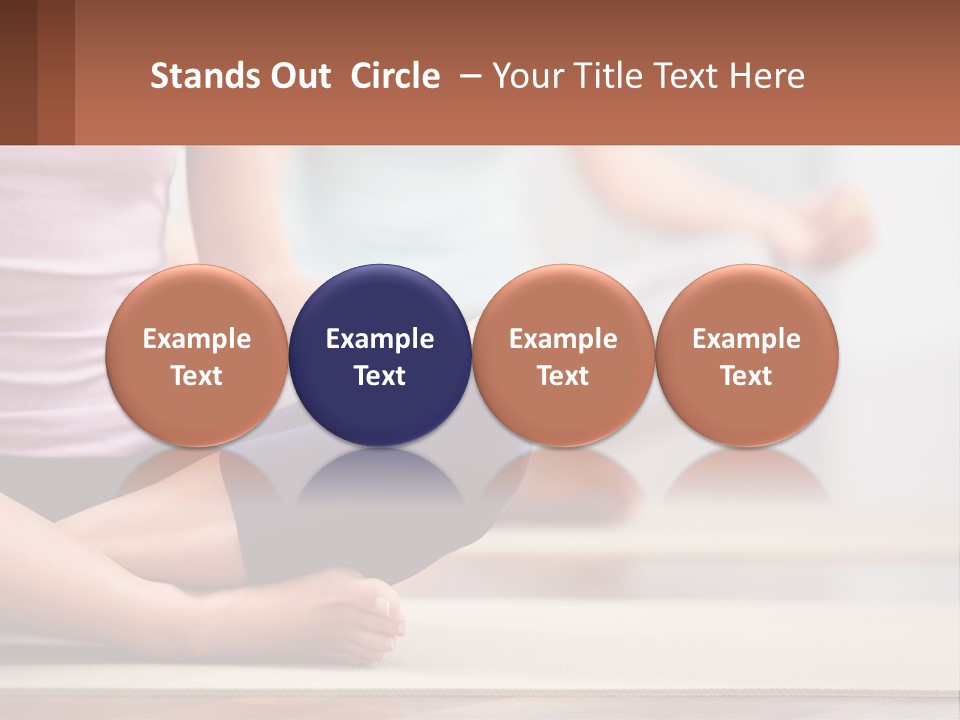 White Air Cool PowerPoint Template