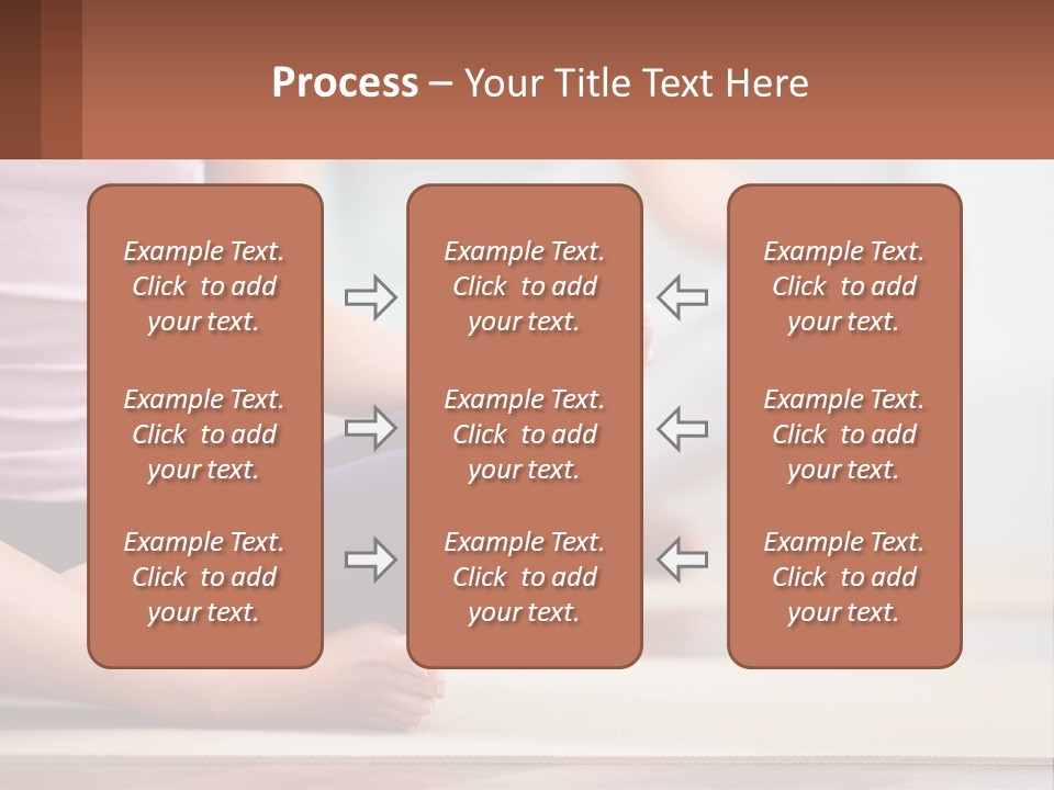 White Air Cool PowerPoint Template