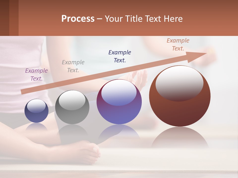 White Air Cool PowerPoint Template