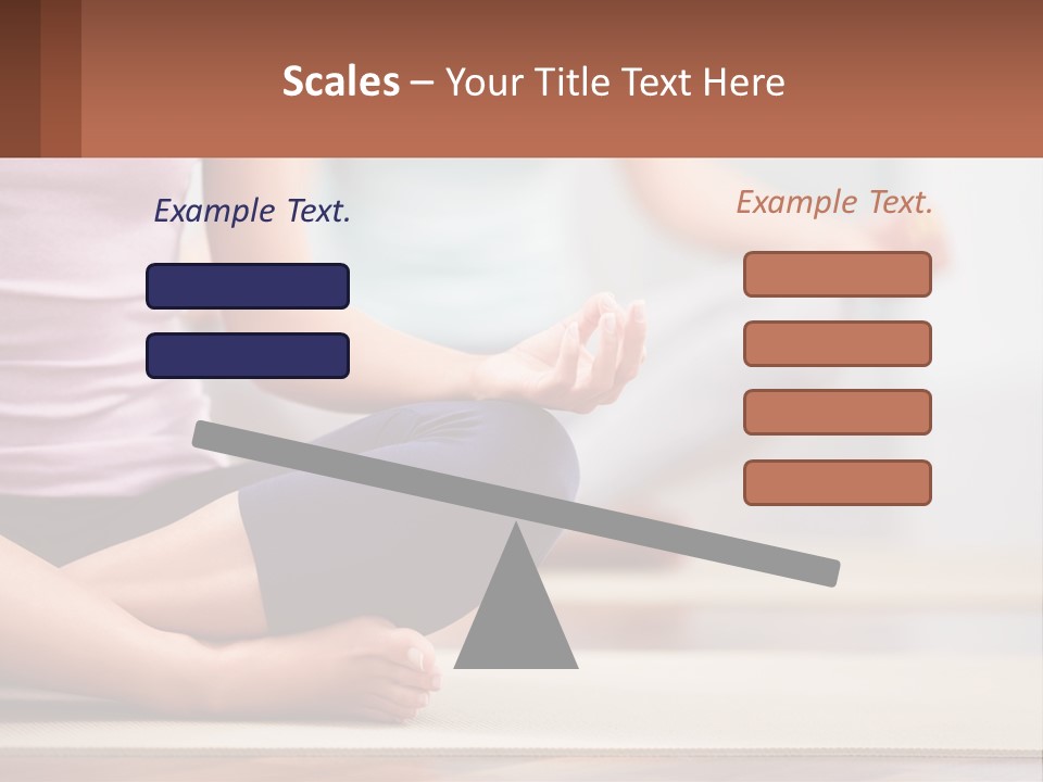 White Air Cool PowerPoint Template