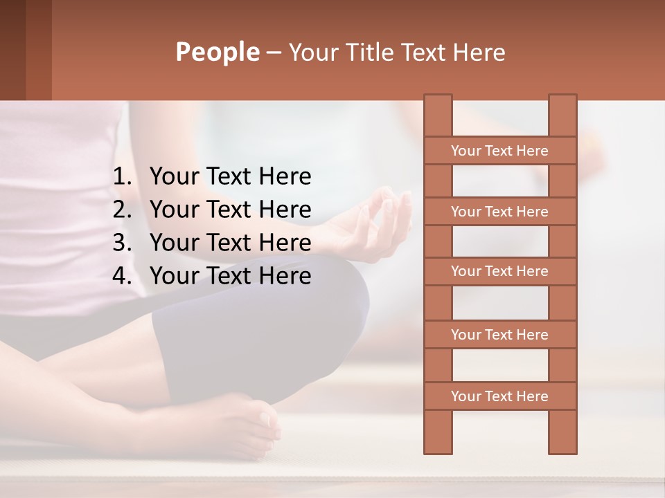 White Air Cool PowerPoint Template