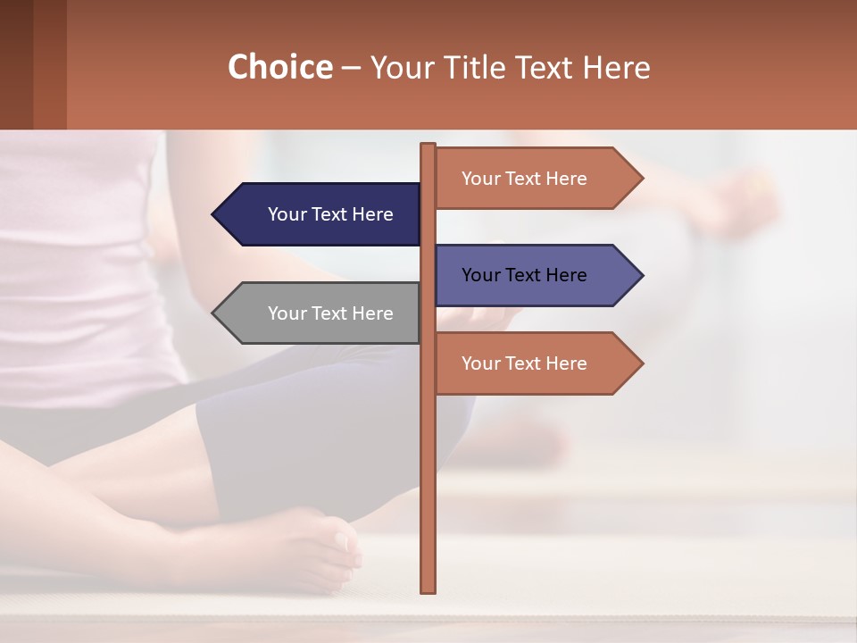 White Air Cool PowerPoint Template